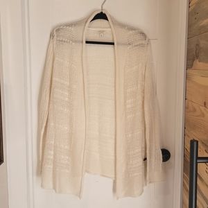 Soft Knitted Cream Cardigan